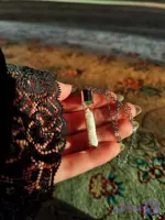 گردنبند سنگ حرم حضرت معصومه (ع)