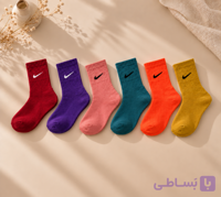 جوراب ورزشی نیم ساق  مدل SM-6 مجموعه 6 عددی