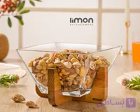آجیل‌ خوری چوبی لیمون کد 2172