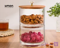 شکلات خوری درب چوبی لیمون