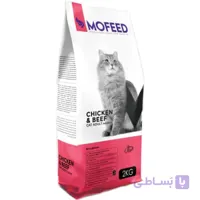 غذا گربه مرغ و ماهی مفید 2 کیلوگرم