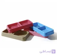 ظرف آب و غذای دوقلو سگ و گربه لیلین