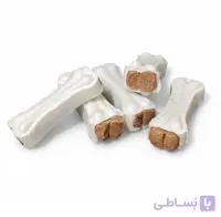 استخوان تشویقی سگ یو اس پت مغزدار فلورایدی 1 عددی 5 سانتی متر