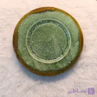 بشقاب پلو خوری و خورشت خوری رنگ سبز