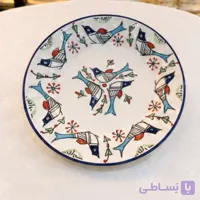 بشقاب پلوخوری طرح گنجیشک