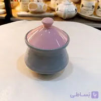 قندان صورتی خاکستری