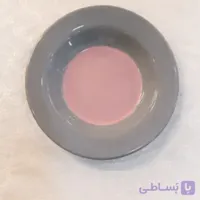 بشقاب صورتی خاکستری