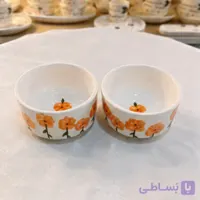 ماست خوری طرح گل شقایق