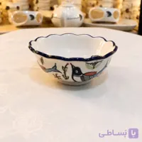 کاسه ماست طرح گنجیشک