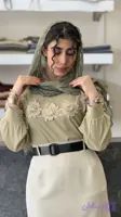 شومیز سینه گل رز