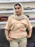 شومیز بامبر زیپی الماس