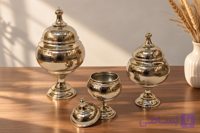 ست پذیرایی مسی چکشی
