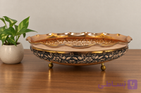 میوه خوری سیاه قلم سه پایه