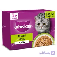 پوچ گربه ویسکاس مدل پک میکس منو در ژله 85 گرم