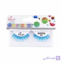 مژه رنگی نخ نامرئی آبی۴۳