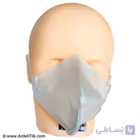 ماسک تنفسی طوسی بدون فیلتر ساده