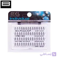 مژه آردل بدون گره مو طبیعی فرCc
