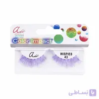 مژه رنگی ریسه نامرئی بنفش۴۳