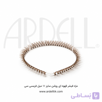 مژه فیشر قهوه‌ای روشن آردل 11میل  فر CC بسته 2 ریسه