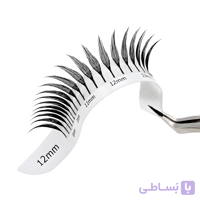مژه والیوم فن‌سازی شده آماده نصب مدل انیمه تاور