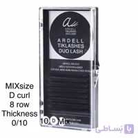 مژه والیوم میکس سایز آردل ضخامت ۱۰-8ردیف