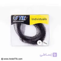 مژه ریسه ای ۱۰ریسه ۱۲ میل فرDتیکTIKمو طبیعیی