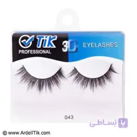 مژه ۳بعدی جلد آبی ۳D جدید تیک کدTIK-066
