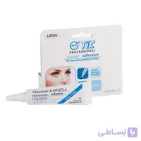 چسب مژه گیاهی لاتکس تیوپی برند تیک20روزه 3میل