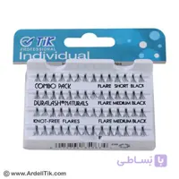مژه بدون گره تیک مدل کومبو ۳ سایز