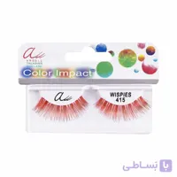 مژه رنگی آردل نخ نامرئی ۴۱۵ قرمز نارنجی