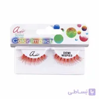 مژه دمی ویسپایس قرمز نارنجی آردل
