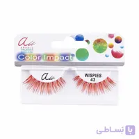 مژه رنگی نخ نامرئی قرمز۴۳