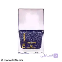لاک ناخن تیک – ۲۰۸۹-Black-Excel اکلیلی نقره ای