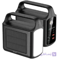 پاوربانک خورشیدی 80000 میلی‌آمپر گرین لاین مدل Solar Xtreme GNSOLXPB80BK