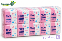 دستمال کاغذی نایس۴۰۰برگ(۲۰۰برگ دولا)-ارسال رایگان