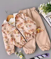 کاپشن شلوار بچگانه شمعی داخل خز - diankids.ir