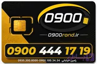 سیم کارت رند ایرانسل 09004441719