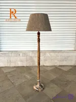 آباژور ایستاده چوب گردو