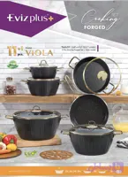 سرویس قابلمه ۱۱ پارچه اویز مدل ویولا eviz viola