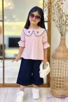 شومیز گلدوزی لنین پنبه ای اسلپ