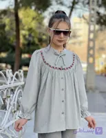 شومیز دخترانه نوجوان گل رز