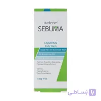 مایع شوینده غیر صابونی بدن آردن سبوما مدل Liquipain مناسب پوست چرب و تحریک شده حجم 250 میل
