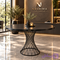 میز ناهارخوری 4 نفره پایه لوزی