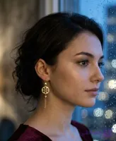 گوشواره طلا زنانه دخترانه مدل گل