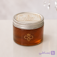 عسل طبیعی با موم | 400 گرم(بسته بندی شیشه‌ای)
