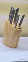 ست چاقو 5 پارچه کرکماز مدل A501-01 با استند