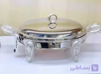 سوفله خوری نگین دار رجینا در سه طرح ( بیضی، مستطیل و دقلو)