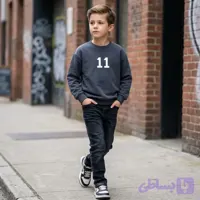 بلوز پسرانه طرح 11 - کد 40510 - کول کیدز