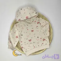هودی دخترانه دورس دو نخ وارداتی برند اس الیور مناسب 3 ماه تا 2 سال (کد 74HSR)