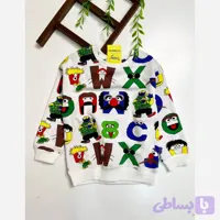 بلوز پاییزه بچگانه دورس طرح انیمه سایز 3 تا 15 سال